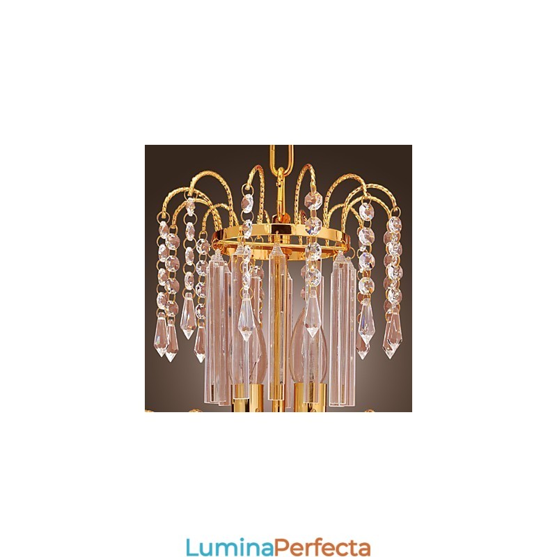 Candelabru de cristal de lux cu 7 lumini