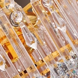 Candelabru de cristal de lux cu 7 lumini