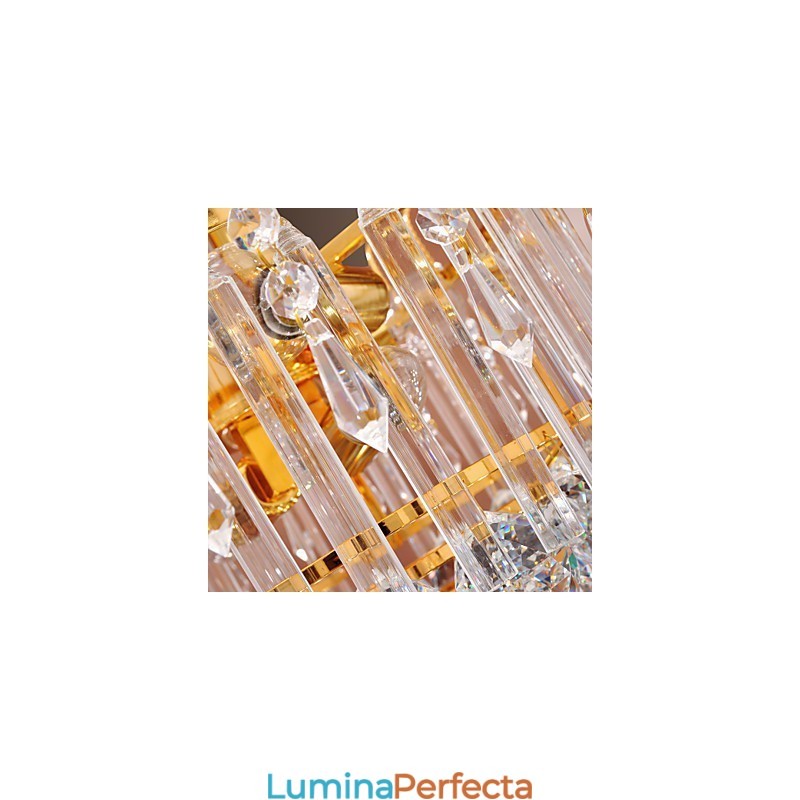 Candelabru de cristal de lux cu 7 lumini