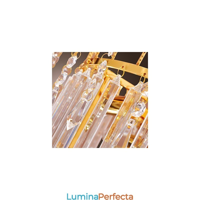 Candelabru de cristal de lux cu 7 lumini