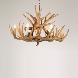 Candelabru retro vintage cu 6 lumini