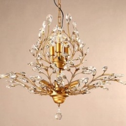 Candelabru rustic rustic cu 8 lumini