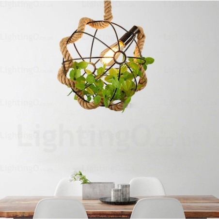 1 Lumină Country Rustic Vintage Retro Pandantiv 1 Lumină Country Rustic Vintage Retro Pandantiv