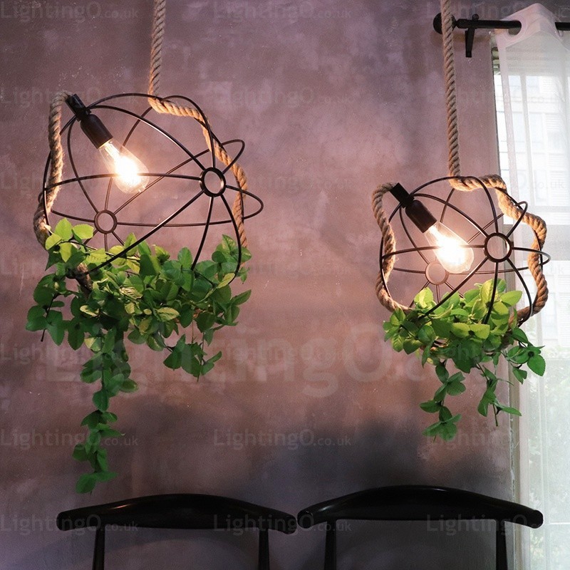 1 Lumină Country Rustic Vintage Retro Pandantiv