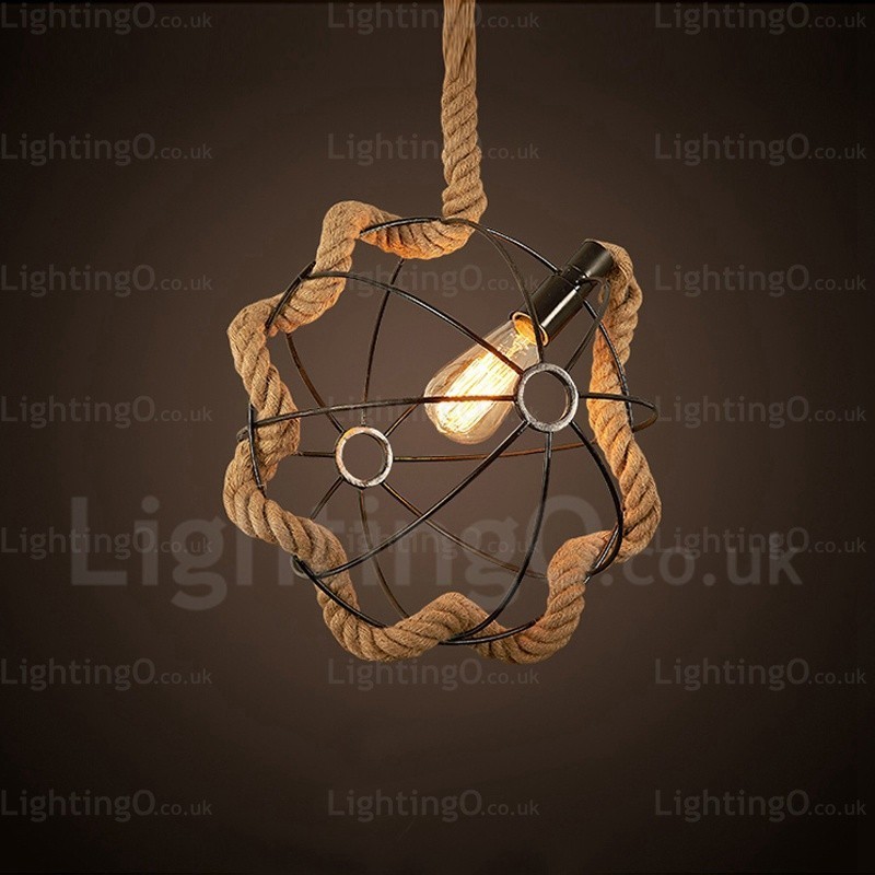 1 Lumină Country Rustic Vintage Retro Pandantiv