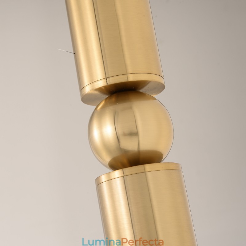 Lampă suspendată modernă contemporană cu 1 lumină, cu abajur acrilic