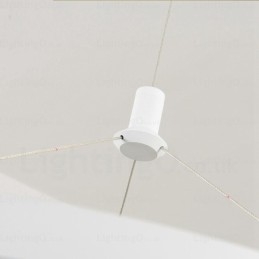 Lampă suspendată modernă și contemporană cu 2 lumini cu abajur acrilic