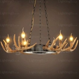Candelabru cu 9 lumini, vintage, retro, rustic