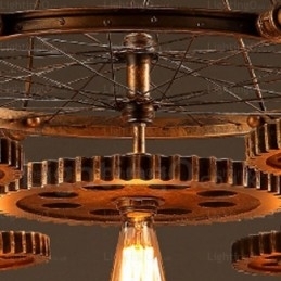 Lampă retro vintage cu 7 lumini