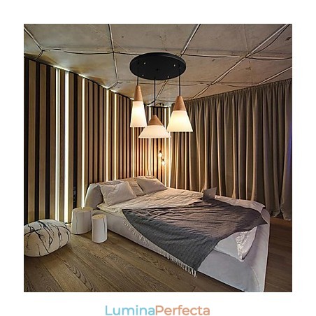 Candelabru Mini Stil Modern Contemporan Metal Pendant Lampă cu 3 lumini Candelabru Mini Stil Modern Contemporan Metal Pendant Lampă cu 3 lumini