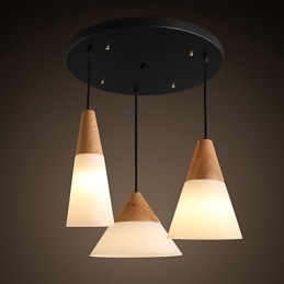 Candelabru Mini Stil Modern Contemporan Metal Pendant Lampă cu 3 lumini
