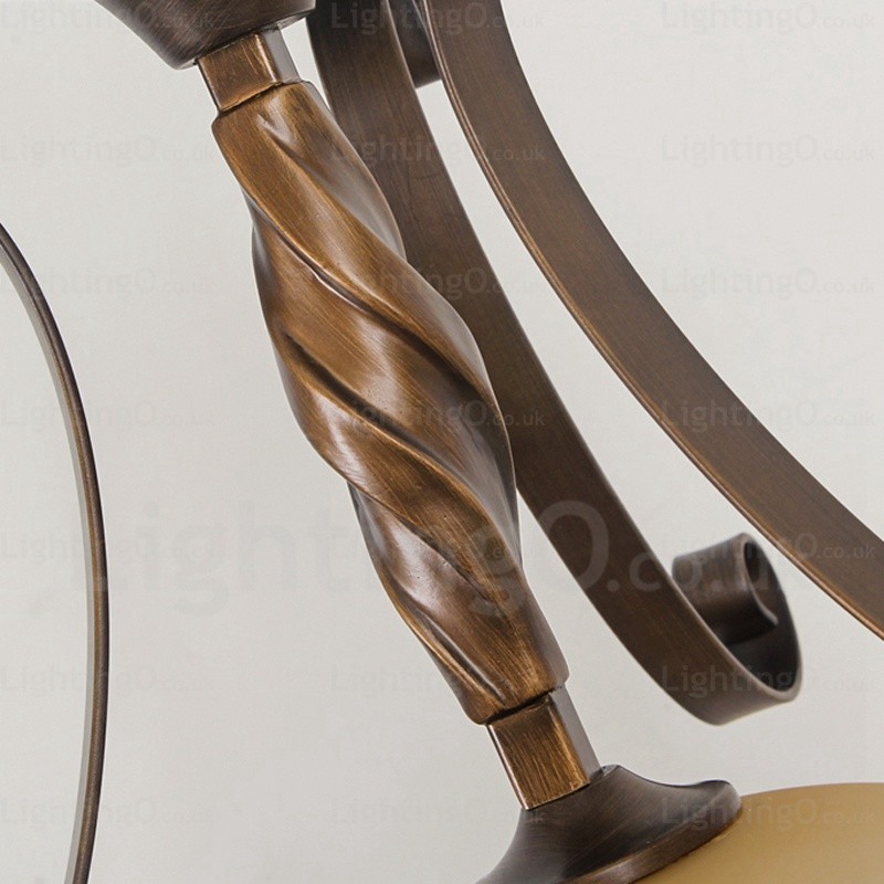 Lampă de suspendare rustică rustică cu 1 lumină cu abajur din sticlă