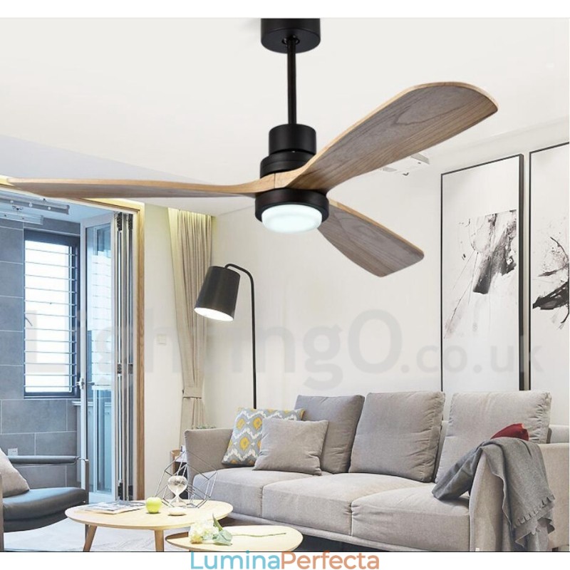 Ventilator de tavan nordic modern și contemporan de 42" 52".