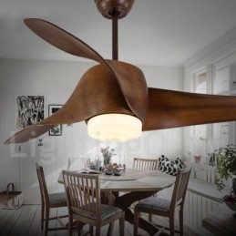 Ventilator de tavan în stil european, modern și contemporan, de 52 inchi