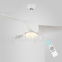 Ventilator de tavan în stil european, modern și contemporan, de 52 inchi