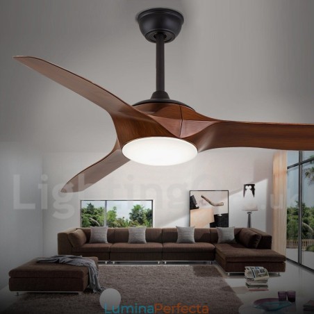 Ventilator de tavan în stil european, modern și contemporan, de 52 inchi Ventilator de tavan în stil european, modern și contemporan, de 52 inchi