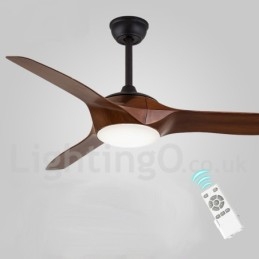 Ventilator de tavan în stil european, modern și contemporan, de 52 inchi