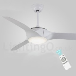 Ventilator de tavan în stil european, modern și contemporan, de 52 inchi