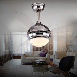 Ventilator de tavan în stil european, modern și contemporan, de 52 inchi