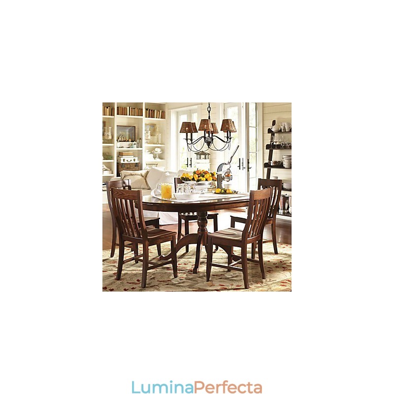 Candelabru galvanizat Rustic Lodge