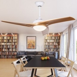 Ventilator de tavan în stil european, modern și contemporan, de 52 inchi