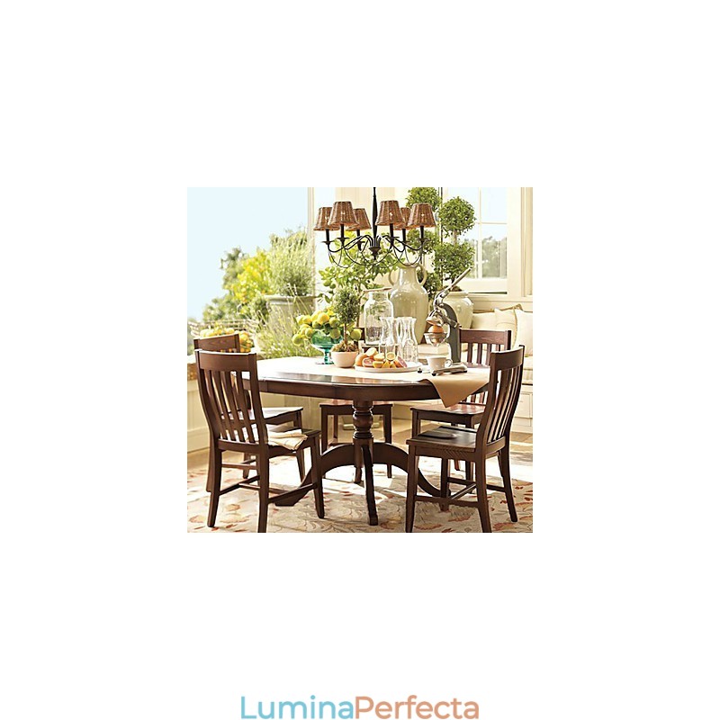 Candelabru galvanizat Rustic Lodge