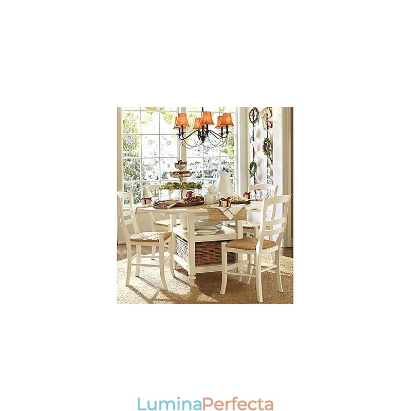 Candelabru galvanizat Rustic Lodge