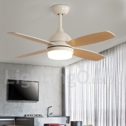 Ventilator de tavan country nordic modern și contemporan de 42 inchi