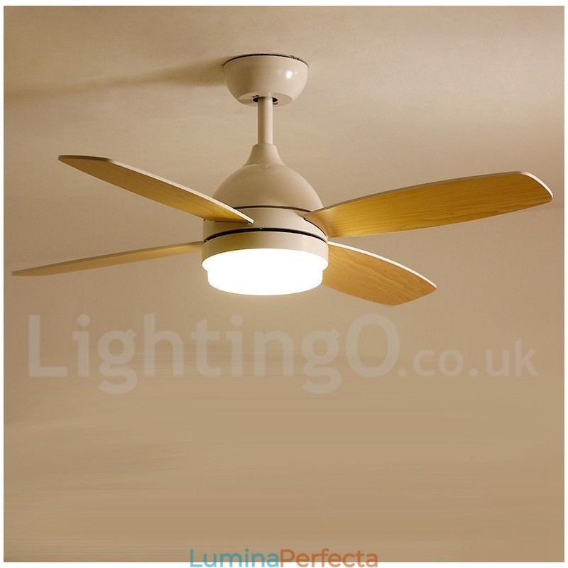 Ventilator de tavan country nordic modern și contemporan de 42 inchi