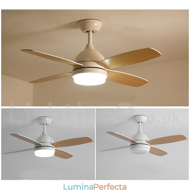 Ventilator de tavan country nordic modern și contemporan de 42 inchi