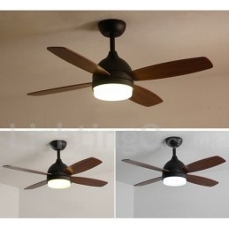 Ventilator de tavan country nordic modern și contemporan de 42 inchi