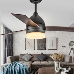 42" 48" Nordic Vintage Modern Modern Ventilator de tavan