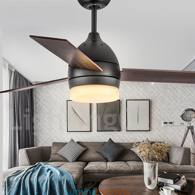 42" 48" Nordic Vintage Modern Modern Ventilator de tavan
