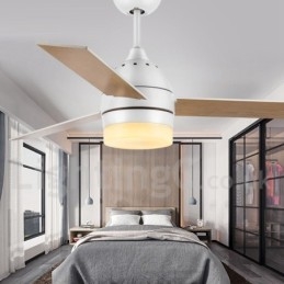42" 48" Nordic Vintage Modern Modern Ventilator de tavan