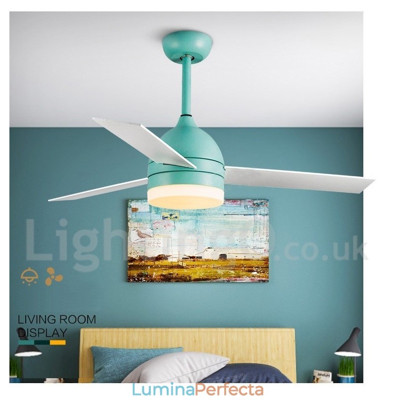 42" 48" Nordic Vintage Modern Modern Ventilator de tavan