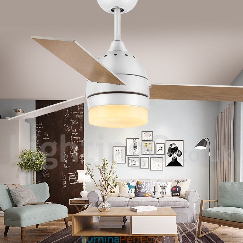 42" 48" Nordic Vintage Modern Modern Ventilator de tavan