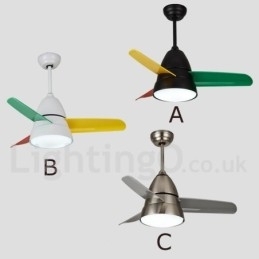 Ventilator de tavan modern și contemporan de 26 inchi