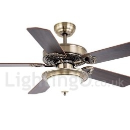 42" 48" 52" Country Retro Rustic Lodge Vintage Ventilator de tavan
