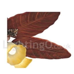 48" Country Retro Rustic Lodge Vintage Ventilator de tavan