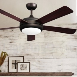 Ventilator de tavan vintage în stil european de 52 inchi