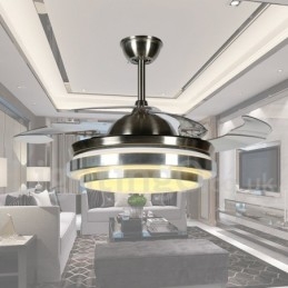 Ventilator de tavan modern și contemporan în stil european de 36 inchi