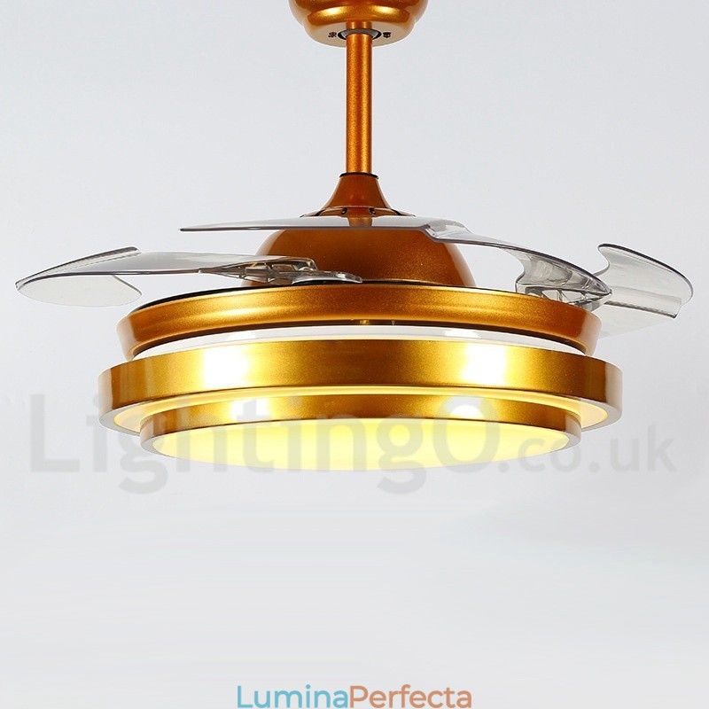 Ventilator de tavan modern și contemporan în stil european de 36 inchi