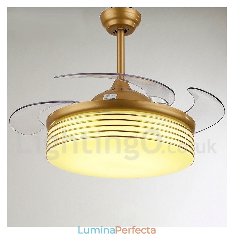 Ventilator de tavan modern și contemporan în stil european de 36 inchi