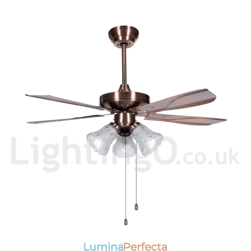 Ventilator de tavan modern și contemporan de 42 inchi