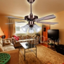 Ventilator de tavan modern și contemporan de 42 inchi