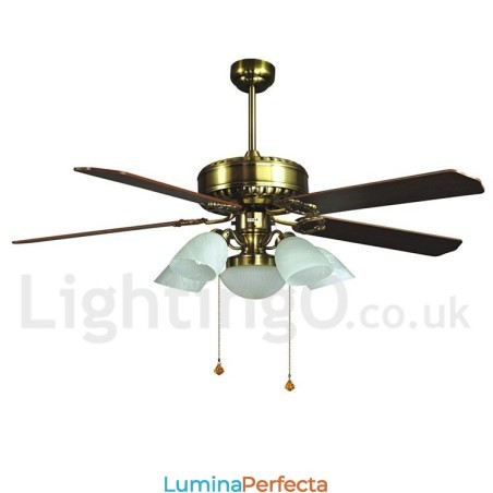 Ventilator de tavan modern și contemporan în stil european de 52 inchi Ventilator de tavan modern și contemporan în stil european de 52 inchi