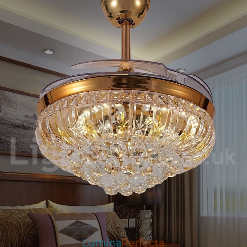 Ventilator de tavan modern și contemporan în stil european de 42 inchi