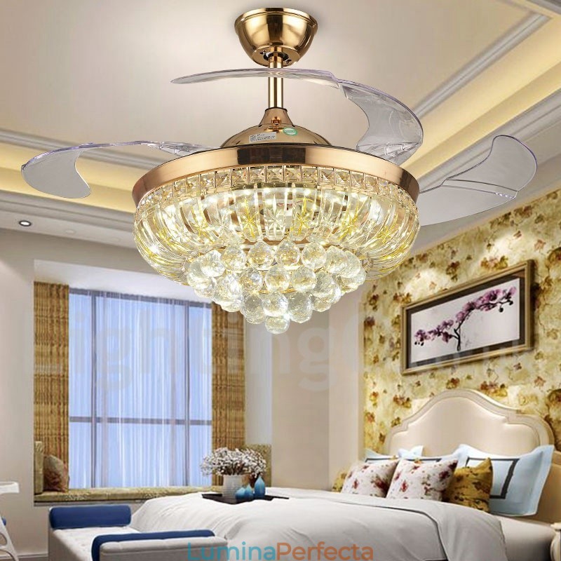 Ventilator de tavan modern și contemporan în stil european de 42 inchi