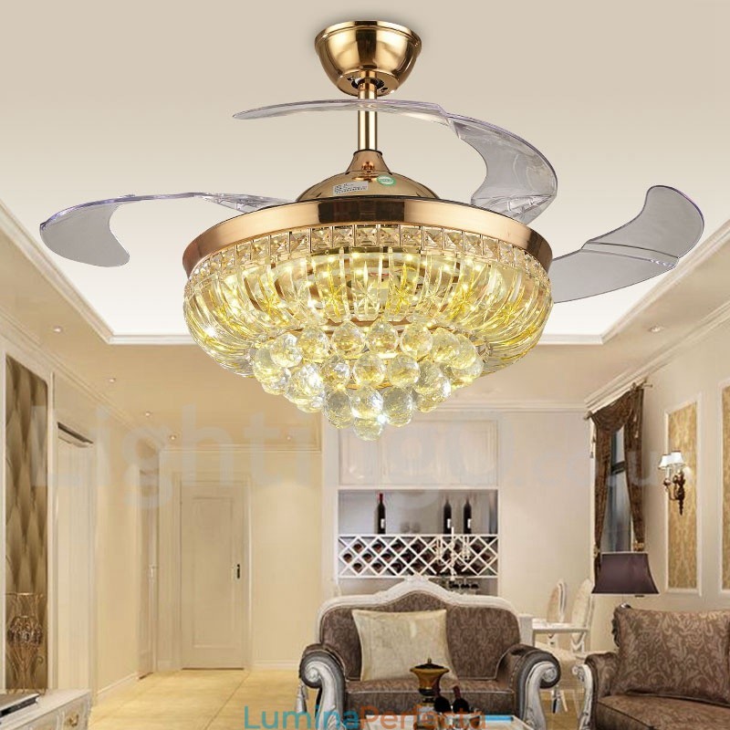 Ventilator de tavan modern și contemporan în stil european de 42 inchi