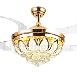 Ventilator de tavan modern și contemporan în stil european de 42 inchi